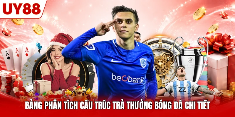 Bảng phân tích cấu trúc trả thưởng bóng đá chi tiết Bảng phân tích cấu trúc trả thưởng bóng đá chi tiết