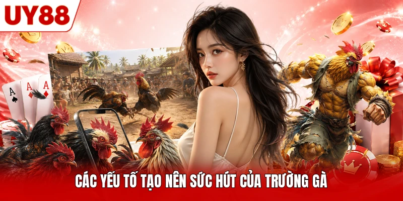 Các yếu tố tạo nên sức hút của trường gà Các yếu tố tạo nên sức hút của trường gà